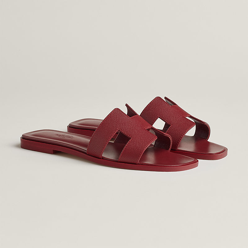 Hermès Oran sandal 'Rouge H'