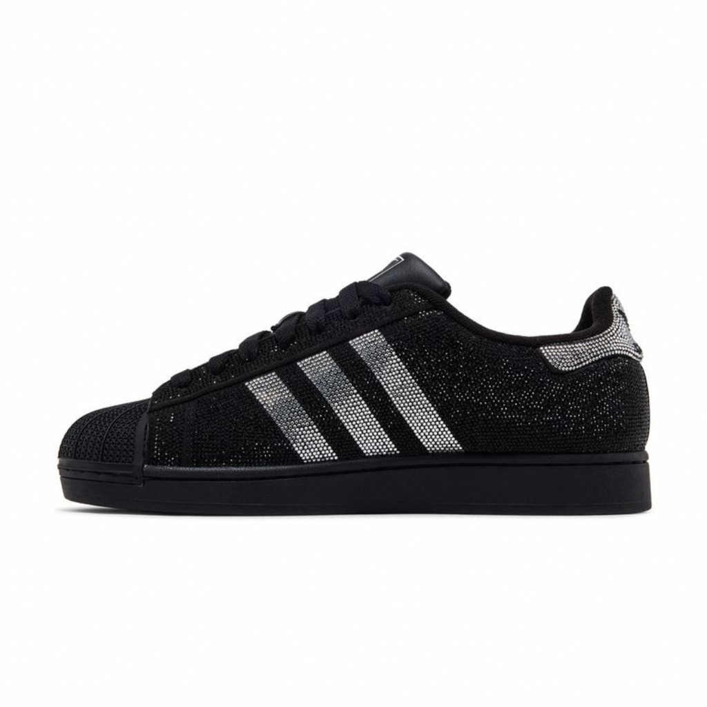 adidas Wmns Superstar 2 'Rhinestone Black Silver'