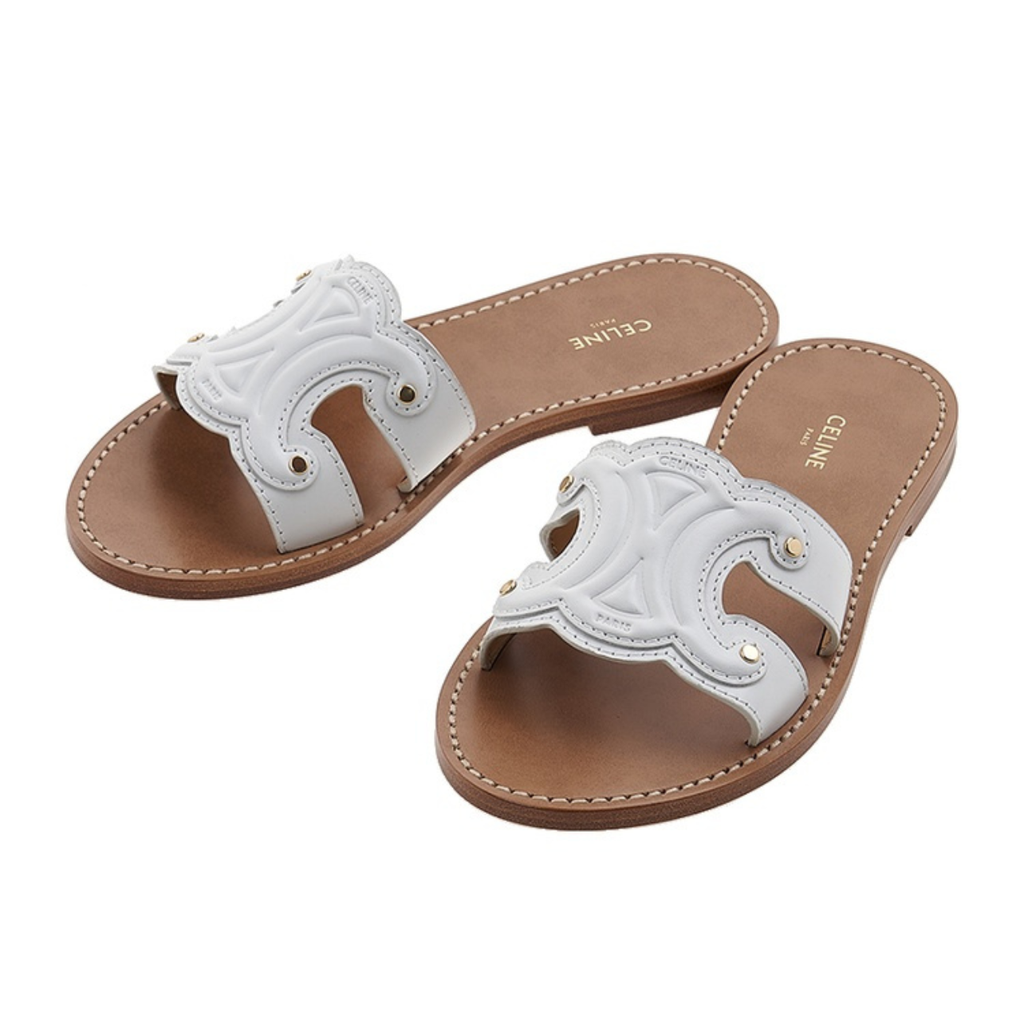Celine Marina Mule Calfskin Sandals