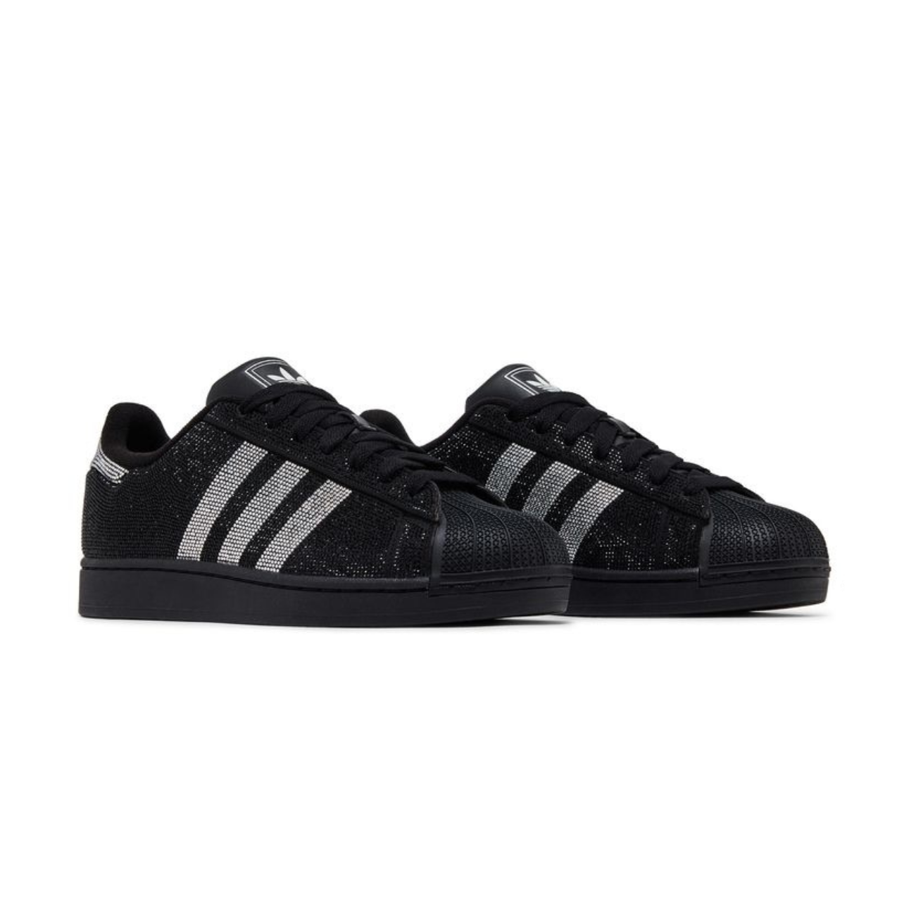 adidas Wmns Superstar 2 'Rhinestone Black Silver'