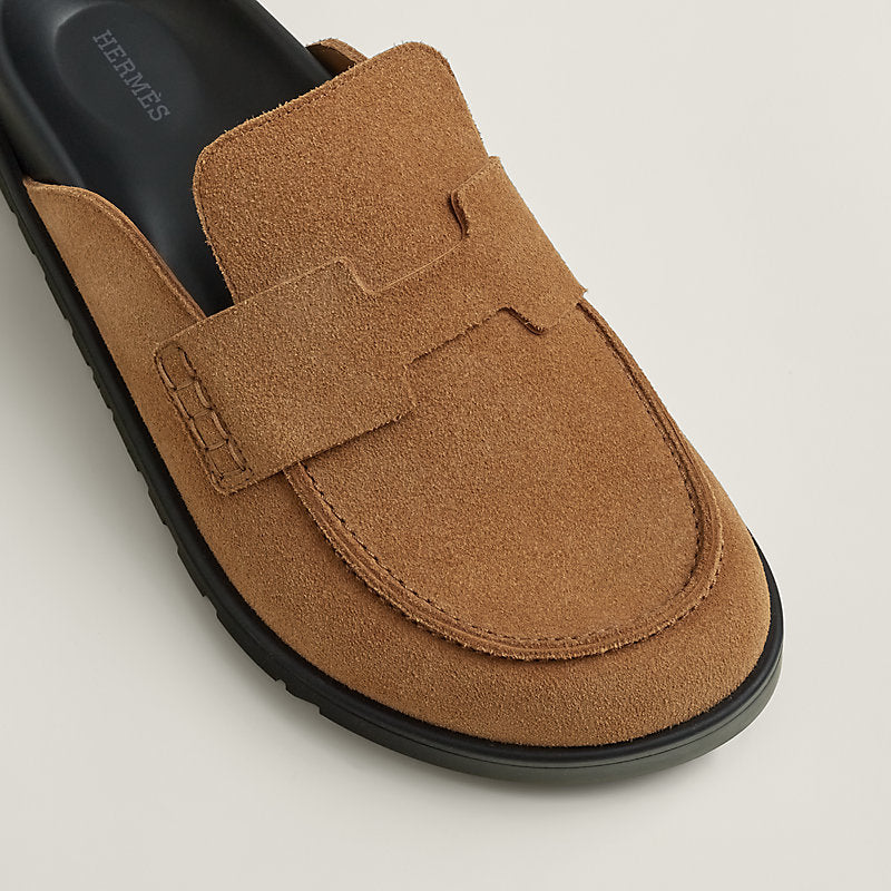 Hermès Go mule 'Brun Fumé'