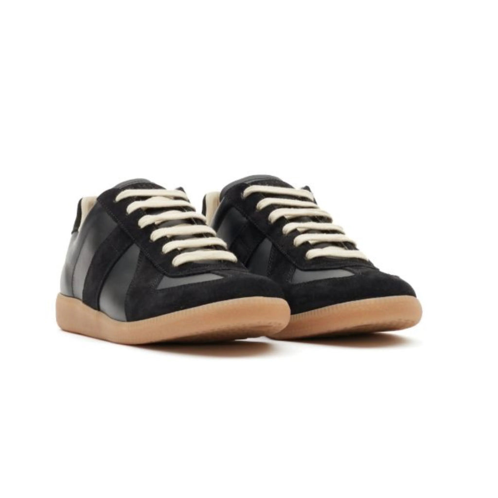 Maison Margiela - Replica leather and suede sneakers