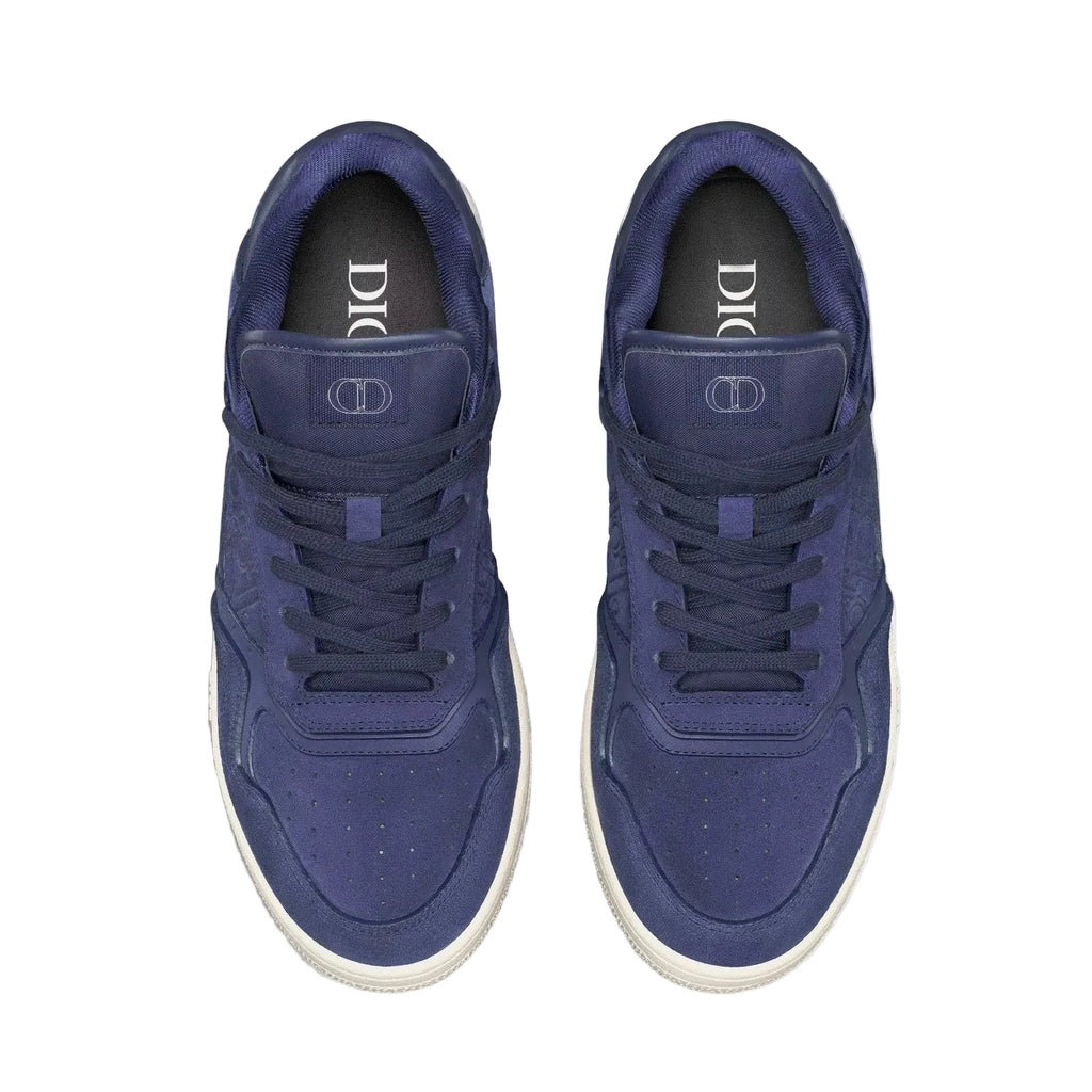 Dior - B27 Suede Navy Blue / Navy Blue Dior Gravity Low Top Sneakers