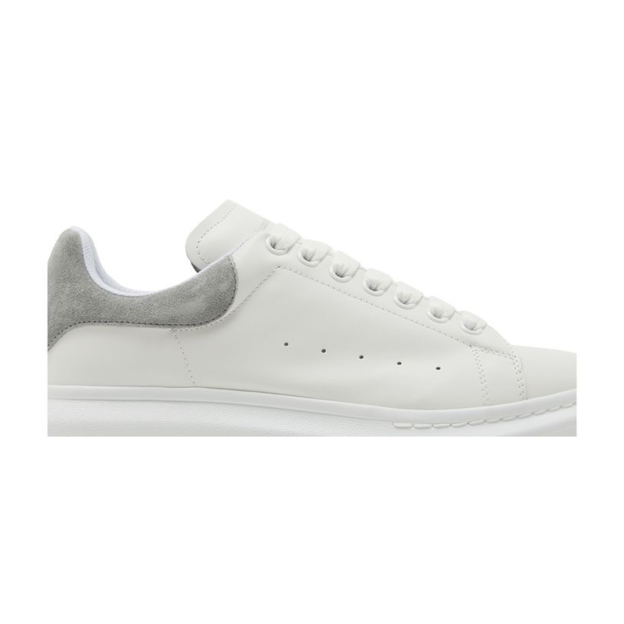 Alexander McQueen Oversized Sneaker 'White Grey Suede'