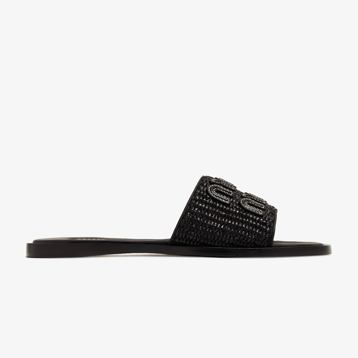 Miu Miu Wmns Slide 'Black Brandy'