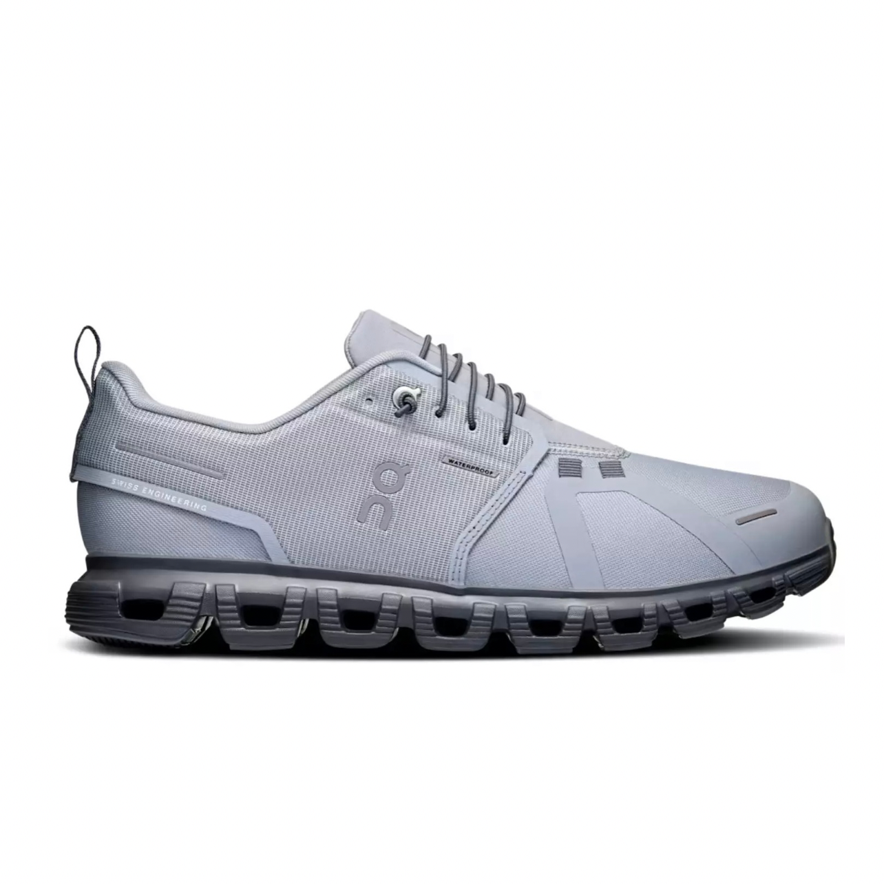 On Running Cloud 6 Waterproof Alloy Wolf