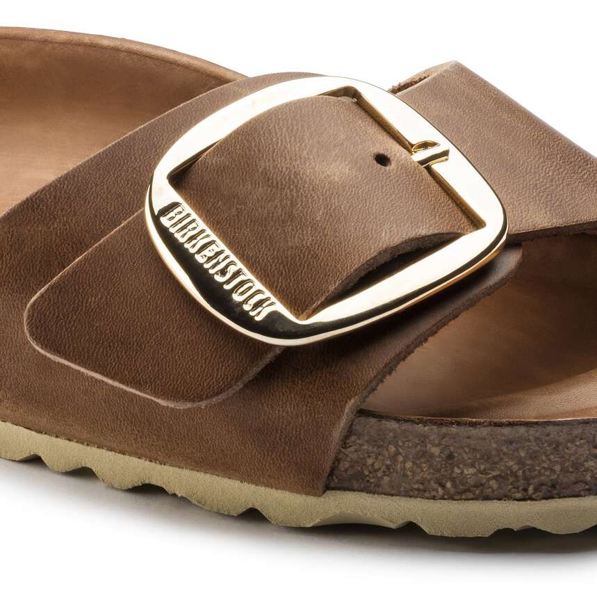 Birkenstock Madrid Big Buckle 'Cognac'