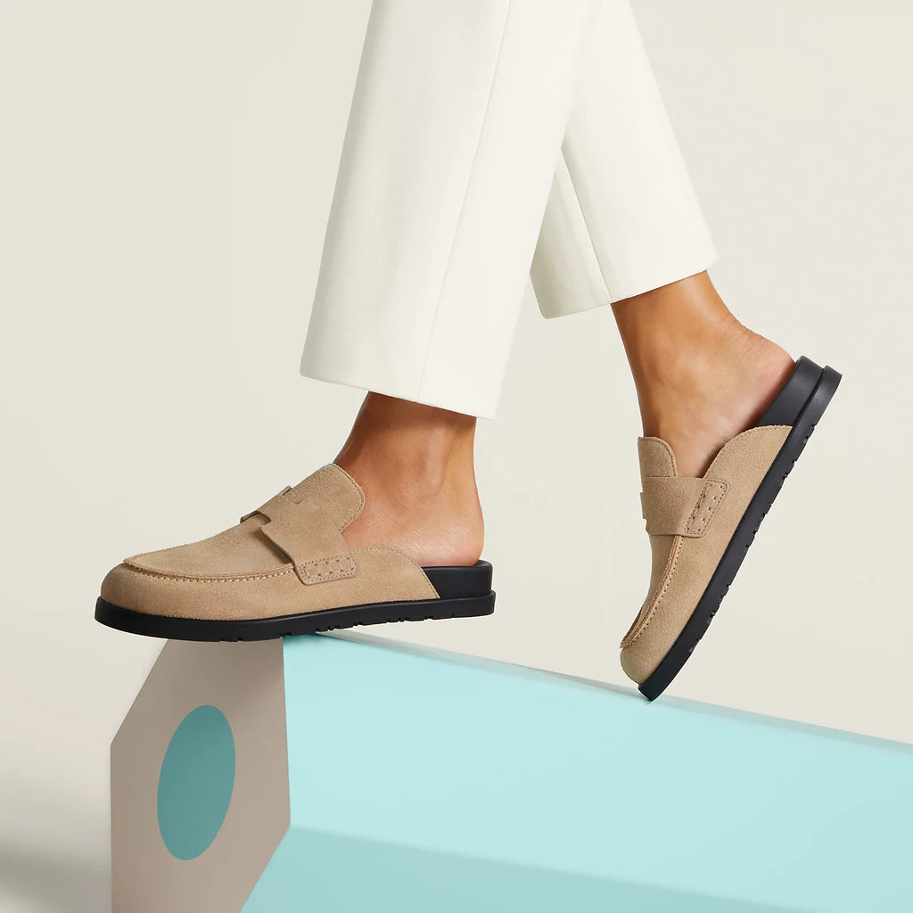 Hermès Go mule 'Beige Camel'