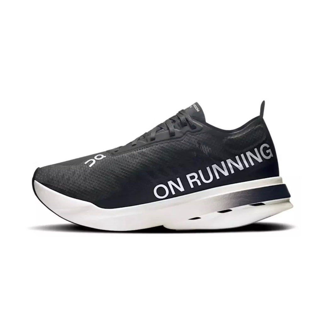 On Running Cloudboom Strike Black White