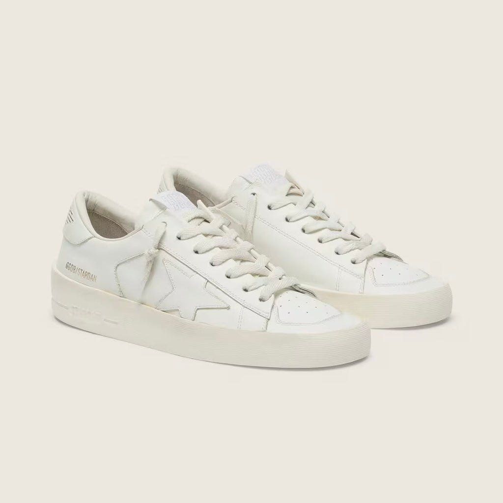 Golden Goose Super-Star Stardan in total white leather(Women's)