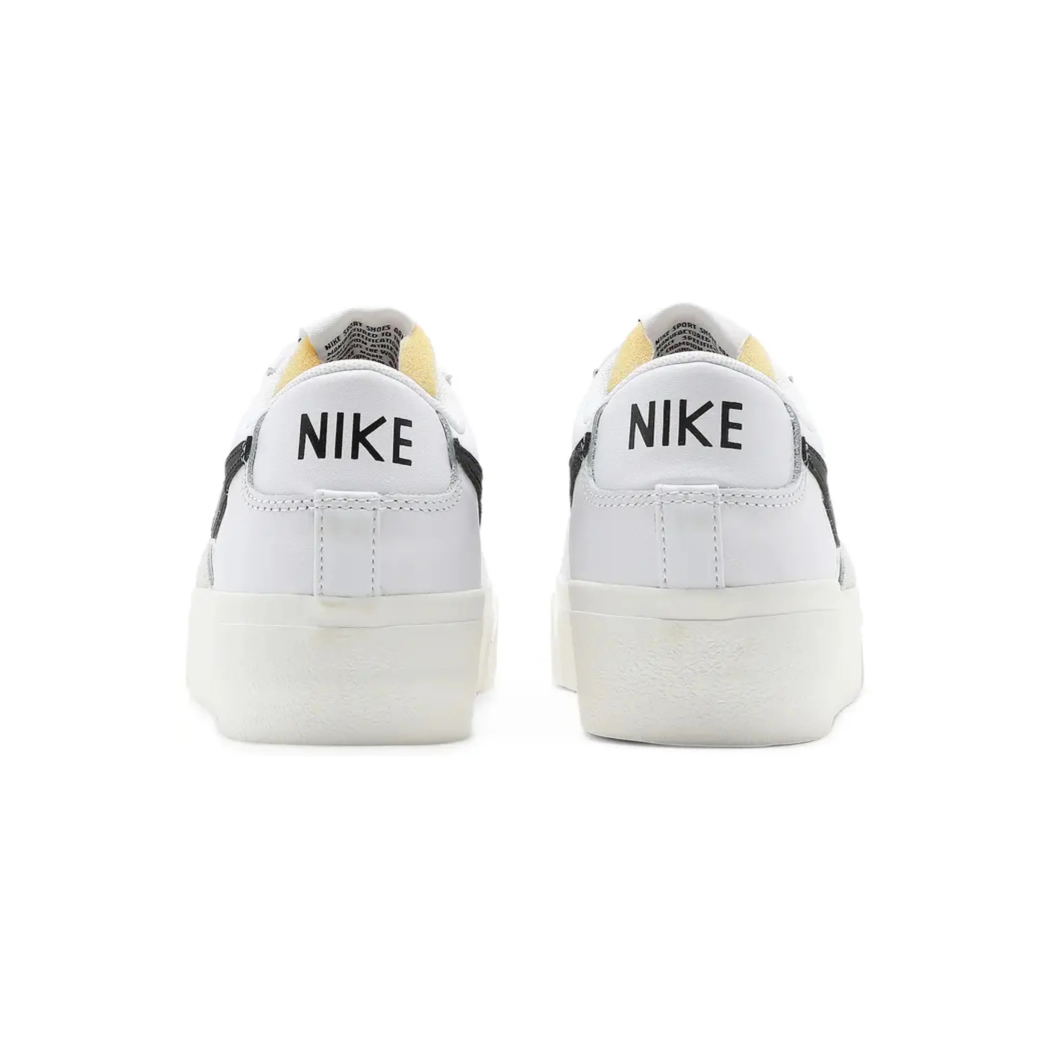 Nike Blazer Low Platform 'White Black'