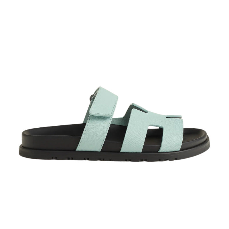 Hermès Chypre sandal 'bleu cristaux'