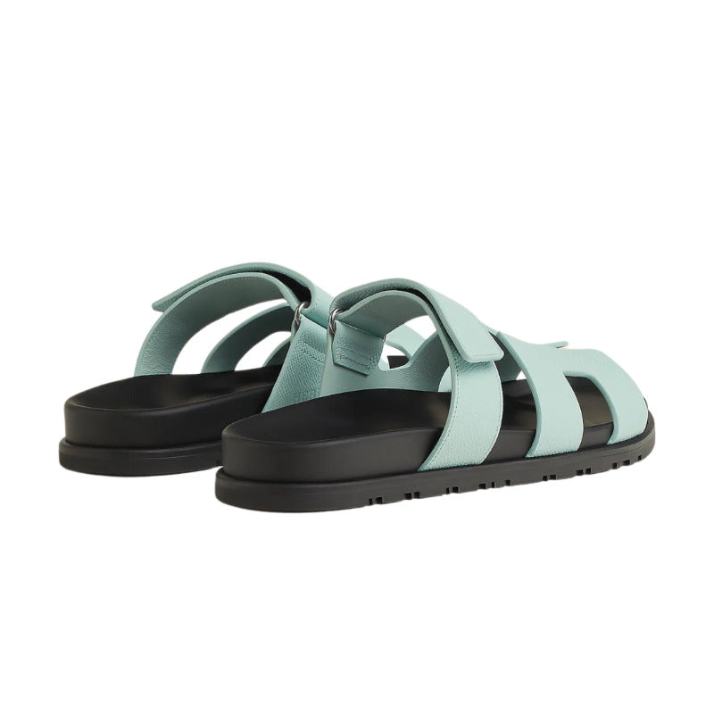 Hermès Chypre sandal 'bleu cristaux'